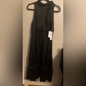 BRAND NEW WITH TAGS Nicole Miller Black One Shoulder Dress